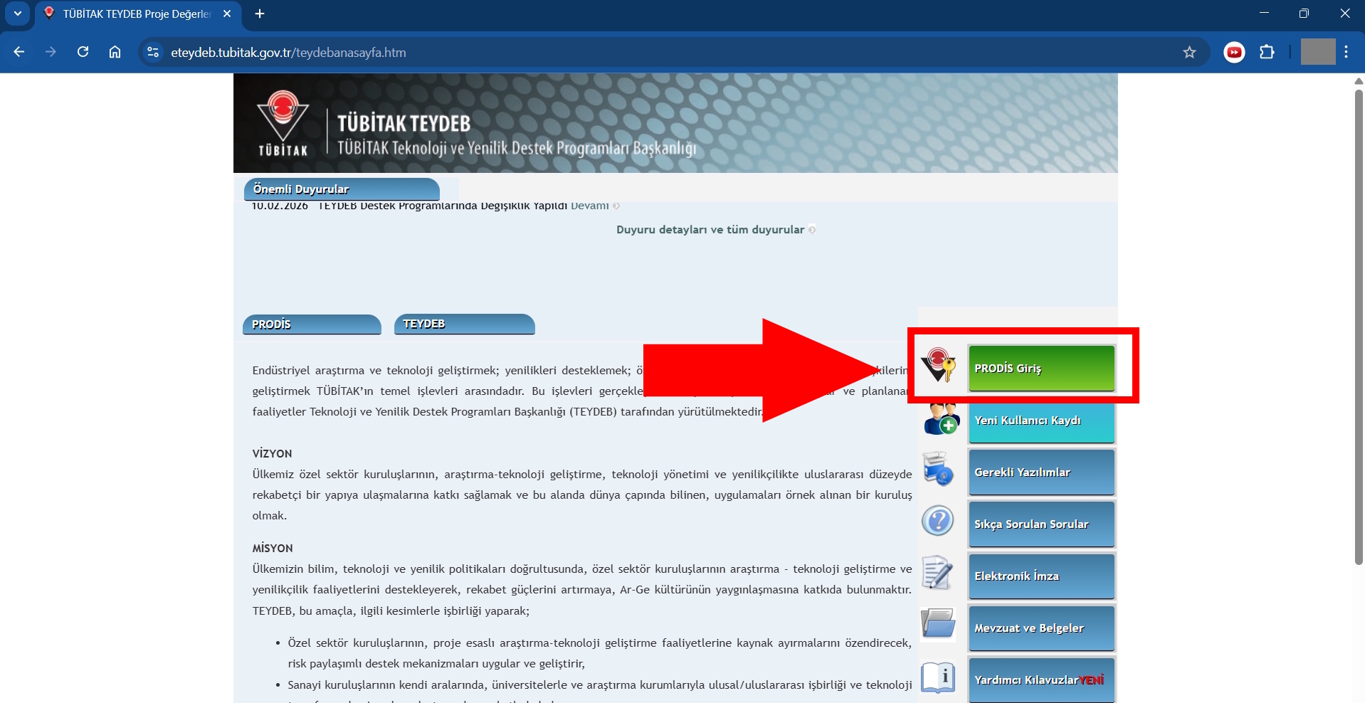 Kullanıcı Kayıt Formu